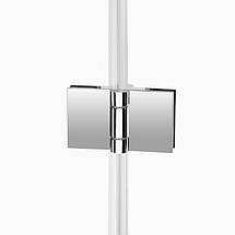 Душова кабіна Qtap Capricorn CRM10128RC6 120x80х190 см без піддону скло прозоре покриття CalcLess, фото 5