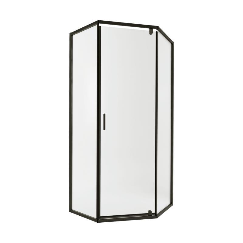Душова кабіна Qtap Scorpio BLA10115-AC6 100x100х200 см без піддону скло прозоре покриття CalcLess