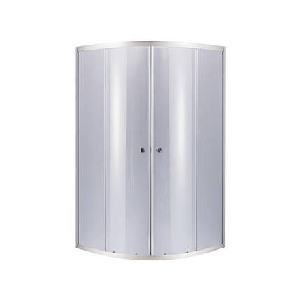 Душова кабіна Lidz Latwa SC 80x80х175 см SAT.MID.GR без піддону скло тоноване 4 мм без піддону, фото 1