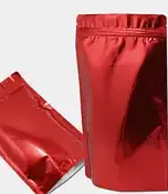 Дой-пак 210х380 ЧЕРВОНИЙ  (1кг) + zip-замок дно (55+55)