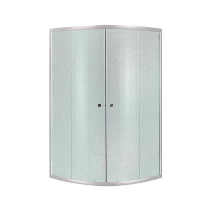 Душова кабіна Lidz Latwa SC 90x90.SAT.MID.FR скло Frost 4 мм без піддона, фото 1