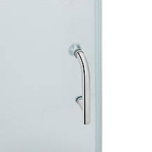 Душова кабіна Lidz Wawel SC 100x80х185 см SAT.LOW.FR без піддону скло Frost 5 мм, фото 5