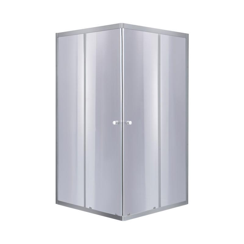 Душова кабіна Lidz Wawel SC 90x90х185 см SAT.LOW.GR без піддону скло тоноване 4 мм
