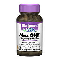 Витаминно-минеральный комплекс Bluebonnet Nutrition MultiONE 30 Veg Caps UL, код: 7682847