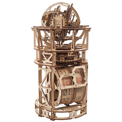 Конструктор Ugears Астроном. Настольные часы с турбионом 6337289 YTR - фото 2 - id-p2171274199