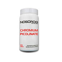 Мікроелемент Хром для спорту Nosorog Nutrition Chromium Picolinate 120 Caps UL, код: 7808568