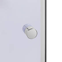 Душова кабіна Lidz Latwa SC 90x90 SAT.LOW.GR + низький піддон KAPIELKA скло тоноване, фото 5