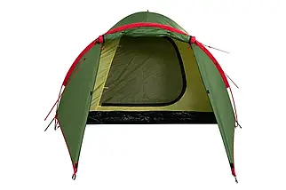 Чотиримісний намет Tramp Lite Camp 4 | Універсальна двошарова туристична палатка з двома тамбурами і двома входами, фото 5