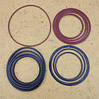 Ремкомплект гідроциліндру підйому кузова ГАЗ-53, САЗ-3502 4х штоковий