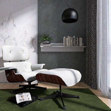 Полиця настінна для книг і речей із ДСП у спальню Полиця на стіну навісна книжкова ПЛН-1 Лайт Еверест, фото 1