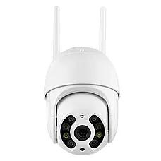 Вулична поворотна Wi-Fi ip камера відеоспостереження PTZ Outdoor Camera 3MP / Відеоспостереження для дому, фото 2