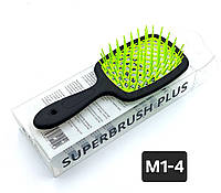 Расческа для волос SUPERBRUSH матовая, массажная щетка для головы