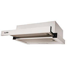 Витяжка телескопічна 50 см біла VENTOLUX GARDA 50 WH (500)