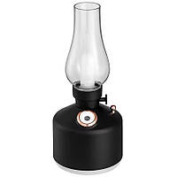 Увлажнитель воздуха/ночник/винтажная лампа XO HF06 |1200 mAh, 260ml| Черный