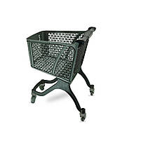 Візок закупівельний Goldplastik GP381 80л сіра, фото 2