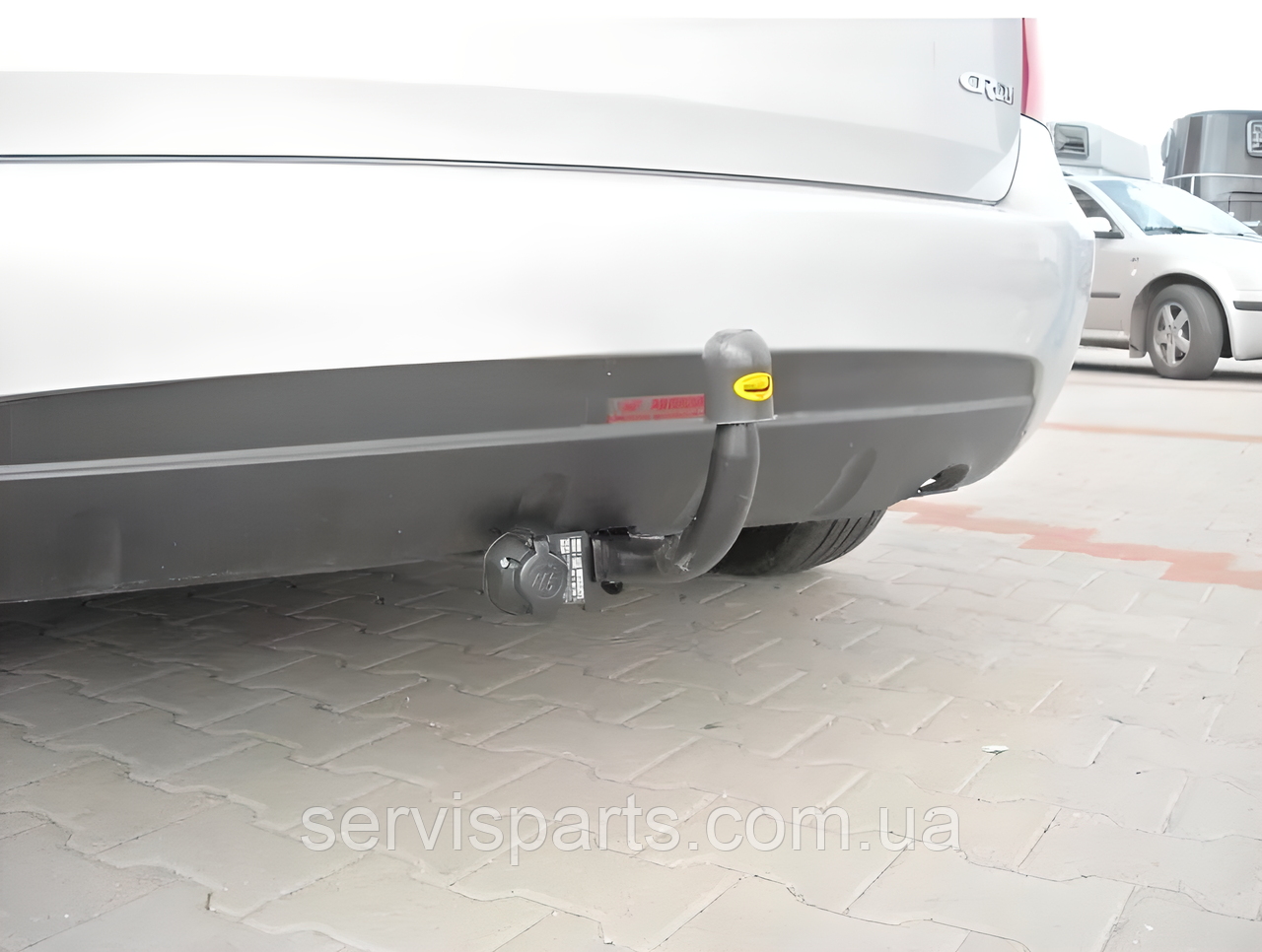 Фаркоп Kia Carens 2006-2013 (Кіа Каренс) польський, гак на болтах