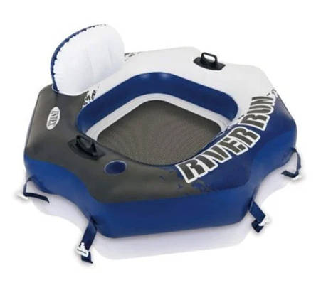 Надувне коло River Run Intex 58854, 130 х 126см, фото 1