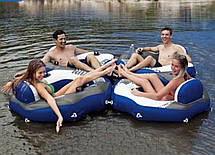 Надувне коло River Run Intex 58854, 130 х 126см, фото 5