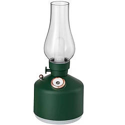 Зволожувач повітря/нічник/вінтажна лампа XO HF06 |1200 mAh, 260ml| Зелений