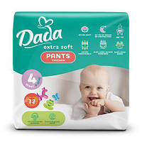 Детские подгузники-трусики с индикатором влаги Dada Extra Soft Maxi размер 4 (9-15 кг) 32 шт