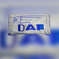 Постель ДАФ комплект постельного белья для водителя большегрузного автомобиля DAF серый-синий