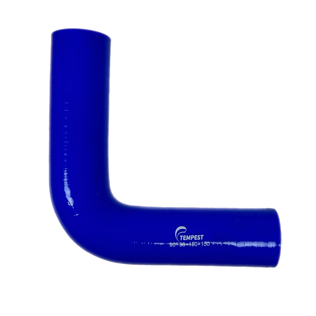 Патрубок кутовий 90 гр. ф38 150*150 (силікон) (TEMPEST) TP 10.472