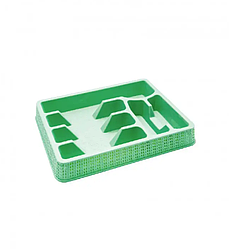 Лоток для столових приладів пластик 375x295x50мм 94064
