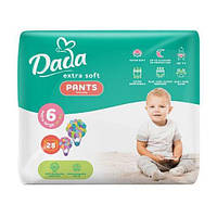 Детские подгузники-трусики с индикатором влаги Dada Extra Soft XL размер 6 (15+ кг) 28 шт