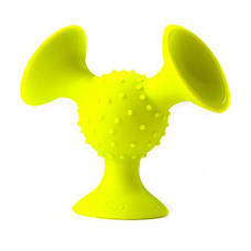 Набір сенсорних брязкальце Fat Brain Toys PipSquigz F089ML силіконові брязкальця 3 шт, фото 5