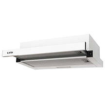 Телескопічна витяжка VENTOLUX GARDA 60 WH (500)
