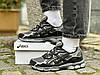 Чоловічі кросівки Asics Gel NYC Graphite grey black Асікс Гель чорні замша спортивні демісезон, фото 8