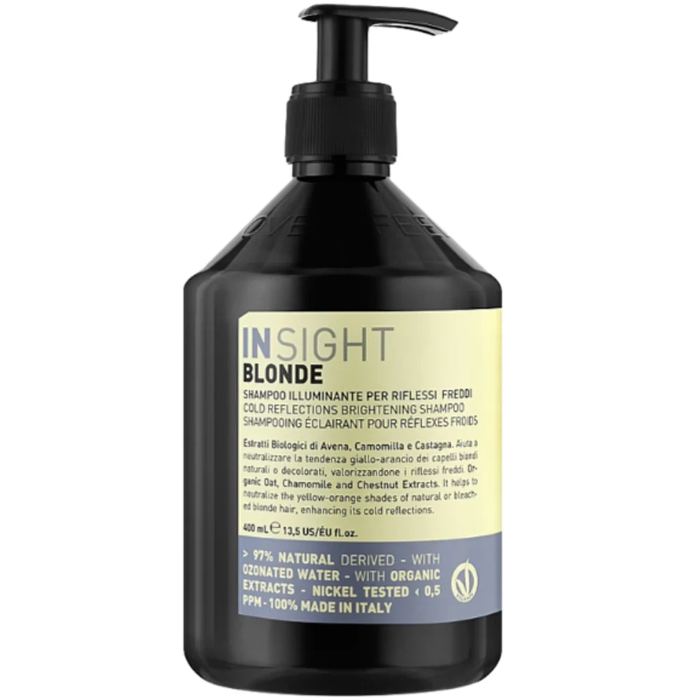 Шампунь для підсилення холодних відтінків Insight Blonde Cold Reflections Shampoo 400 мл