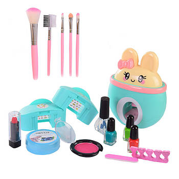 Набір для манікюру HZ004, Зелений / Набір дитячий для дівчаток для створення манікюру