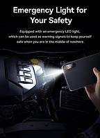 Пусковий зарядний пристрій Baseus Super Energy Pro+ Jump Starter 12000 mAh 1200A Black, фото 7