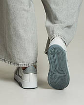 Кросівки жіночі Kento 15514 36 біло-сірі шкіра, фото 5