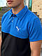 Поло футболка чоловіча пума Puma синя, фото 3