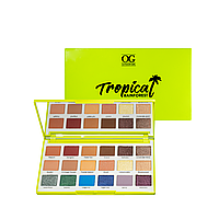 Палетка теней для век 18 оттенков Tropical Rainforest OG 6358