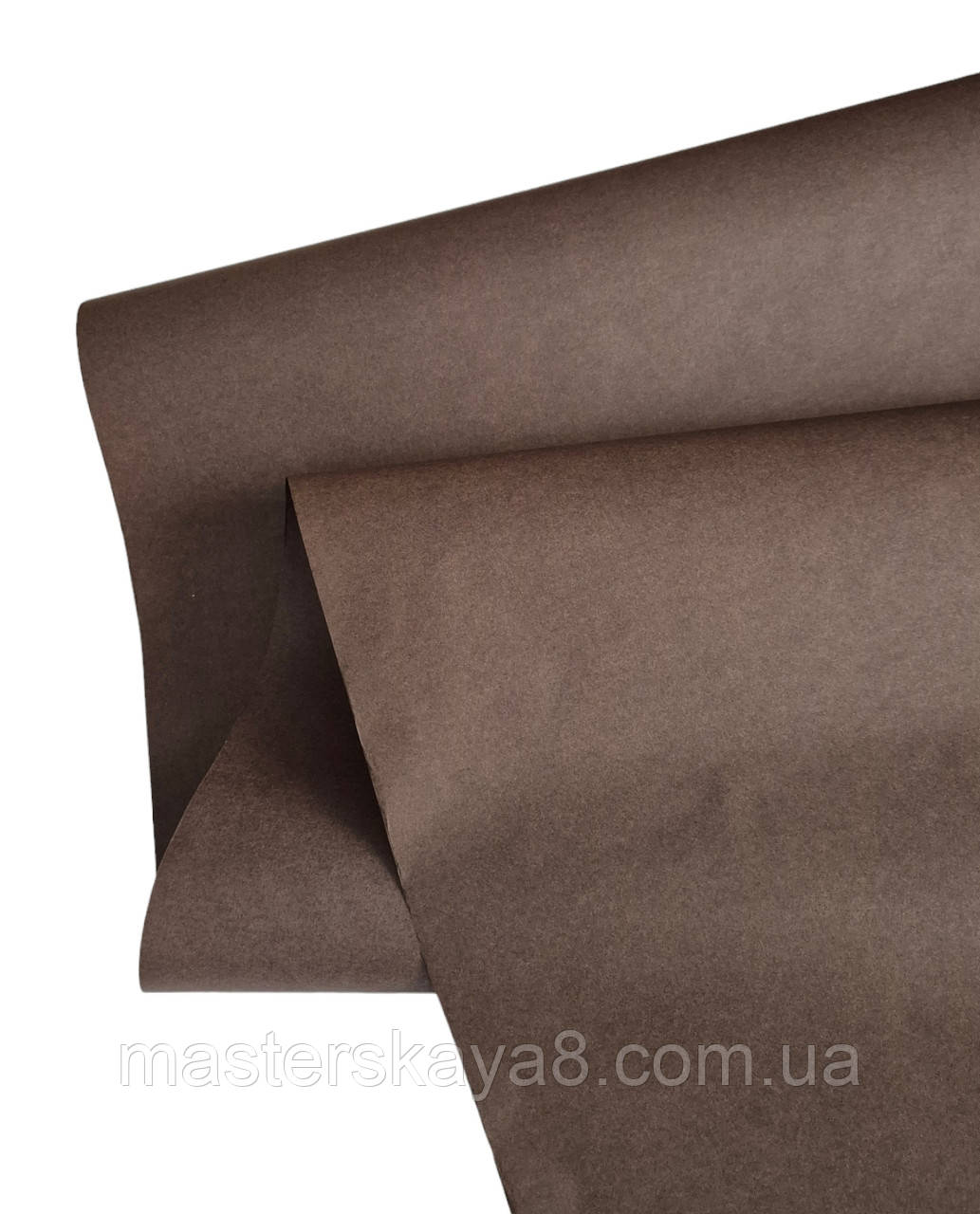Пергамент папір (відео),  20 метров рулон, колір коричневий/шоколадний