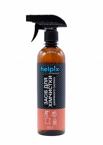 Засіб для хімчистки шкіряного салону Helpix 500 мл, фото 1