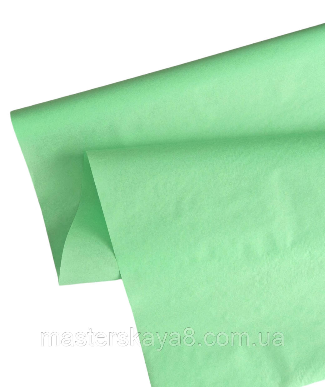 Пергемент папір (відео), 20 метрів рулон, колір ніжно-салатовий