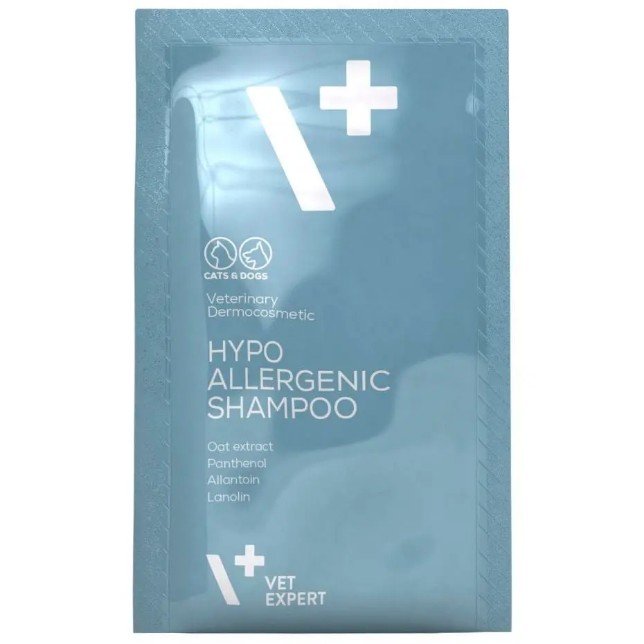 Гіпоалергенний шампунь для собак та котів Vet Expert (Вет Експерт) Hypoallergenic Shampoo 20x15 мл
