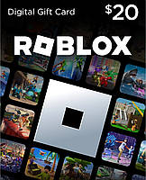 Цифровая подарочная карта Gift Card Roblox 20$ USD / Роблокс 20 долларов (Код)