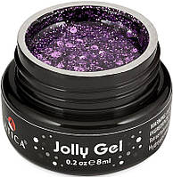 Глітер гель Jolly Gel фіолетовий 8 мл