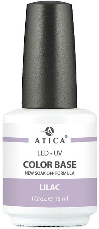 Color Base Atica Gel Lilac (soak off) 15 мл AVADONA