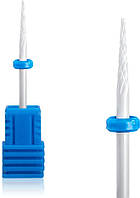 Керамічна насадка для фрезера Lpnails голка 38, синяEStyle