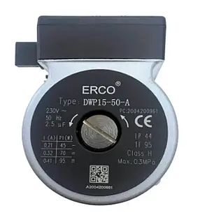 Насос циркуляційний для котла ERCO DWP 15-50-A (проти годинниковий замість Grundfos), фото 1