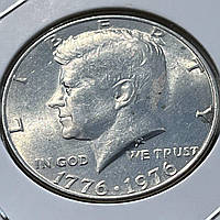 Монета США ½ доллара, 1976 року, 200 років незалежності США, Без мітки монетного двору