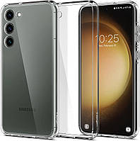 Чохол Spigen для Samsung Galaxy S23 - Ultra Hybrid, Crystal Clear (ACS05714)