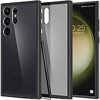 Чехол Spigen для Samsung Galaxy S23 Ultra - Ultra Hybrid, Frost Black (ACS05619)