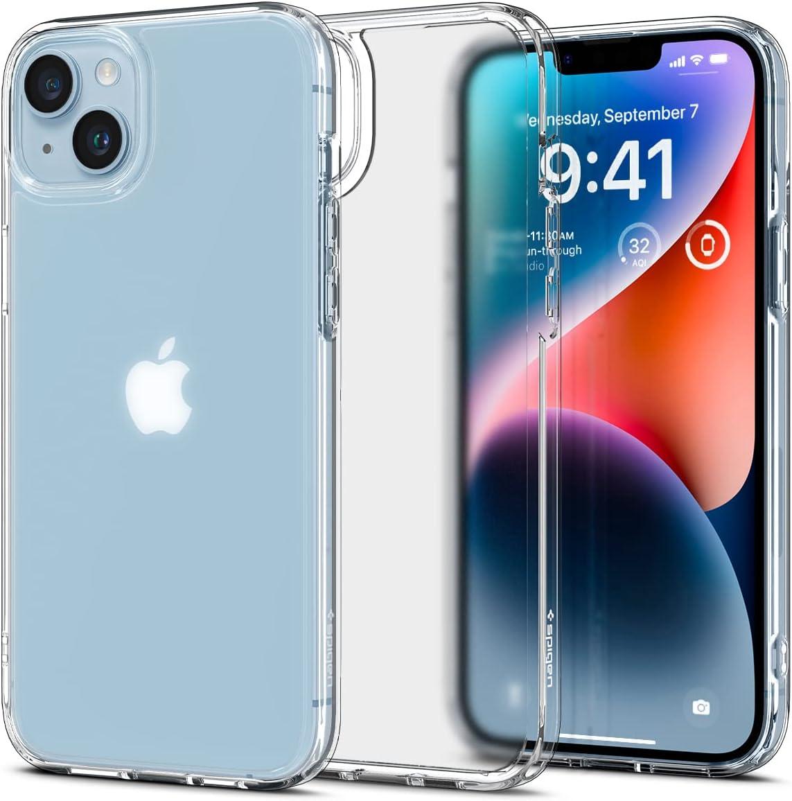 Чохол Spigen для Apple iPhone 14 - Ultra Hybrid (Anti-Yellowing Technology), Frost Clear (ACS05046)